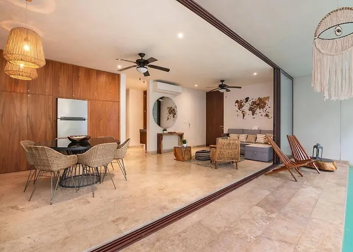 Bajocielo107 Lux 2br Priv Pool In Aldea Zama *