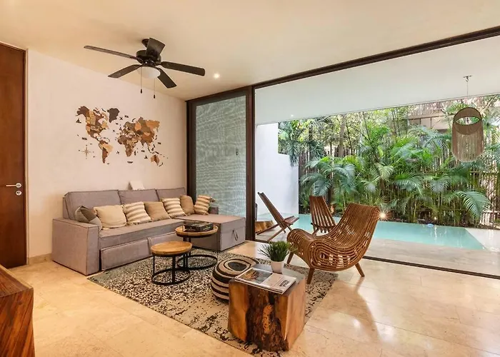 Bajocielo107 Lux 2br Priv Pool In Aldea Zama Tulum