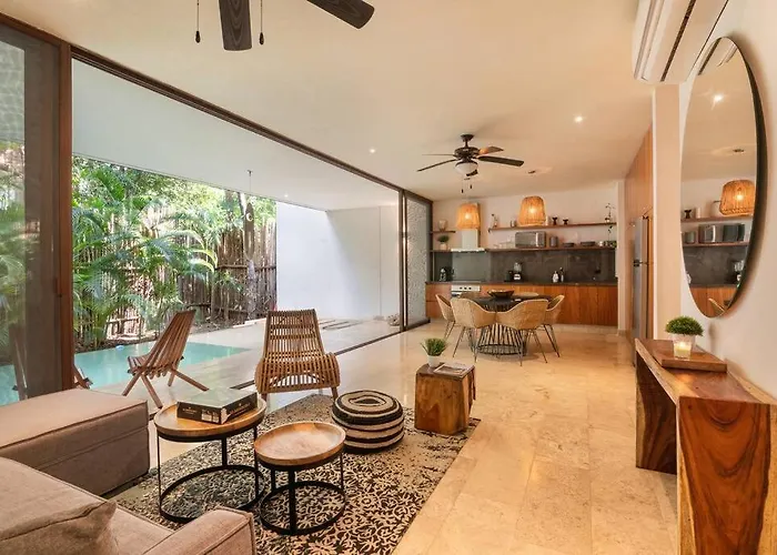 Bajocielo107 Lux 2br Priv Pool In Aldea Zama