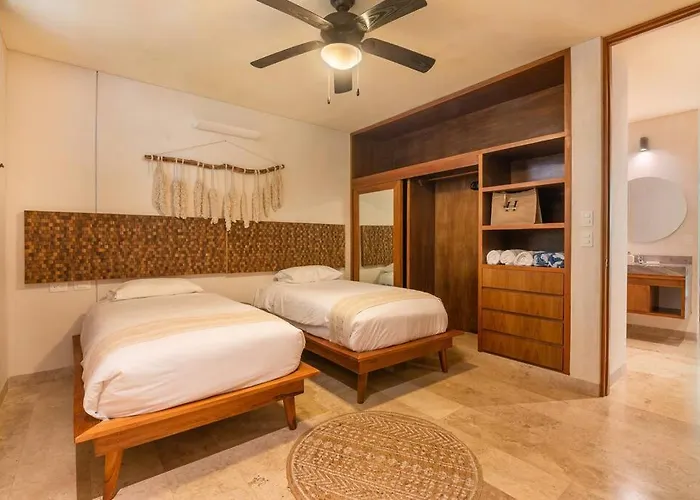 Apartment Bajocielo107 Lux 2br Priv Pool In Aldea Zama Tulum
