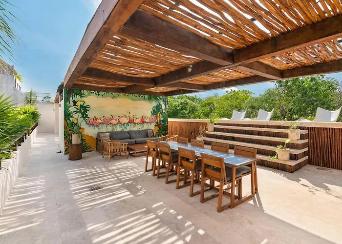 Apartment Bajocielo107 Lux 2br Priv Pool In Aldea Zama *
